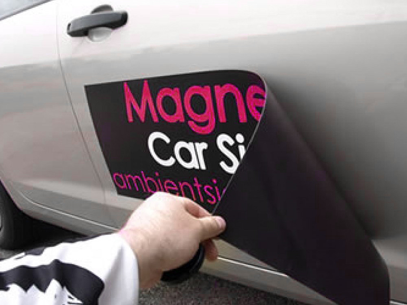 Kfz-Magnet herstellen